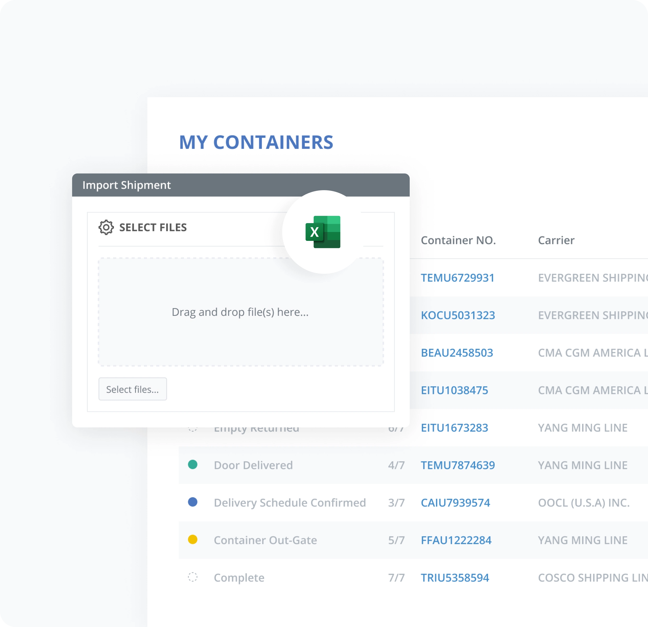 Switch to GoFreight - One mechanism that covers all types of shipments